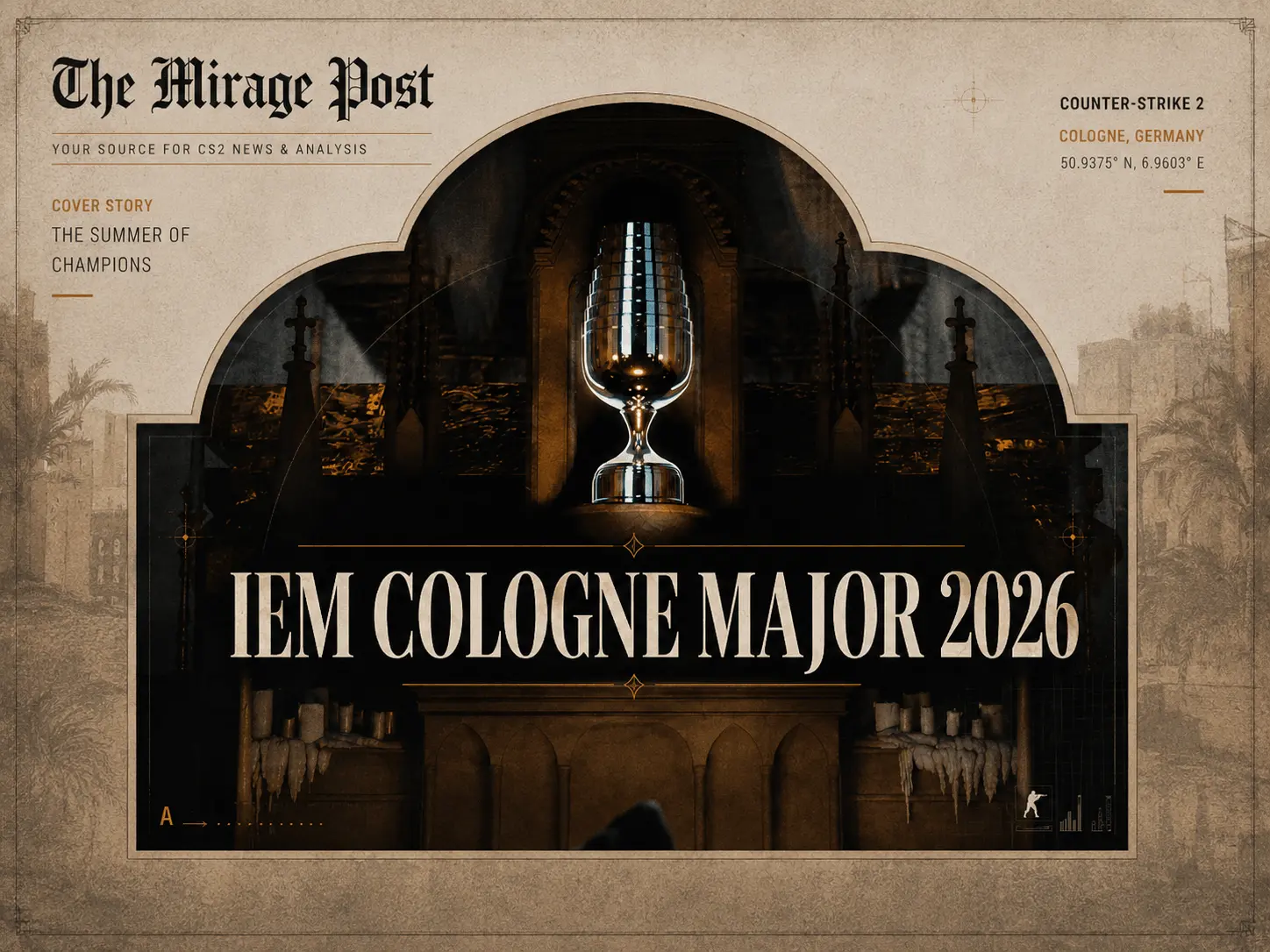 IEM Cologne Major 2026: ESL Plans Sold-Out Arena, Orchestra and Bigger CS2 Show